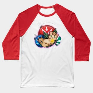 christmas kitty Baseball T-Shirt